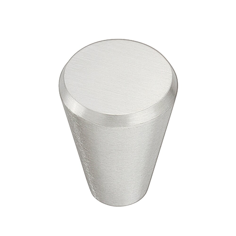 1/2" Cone Knob in Stainless Steel