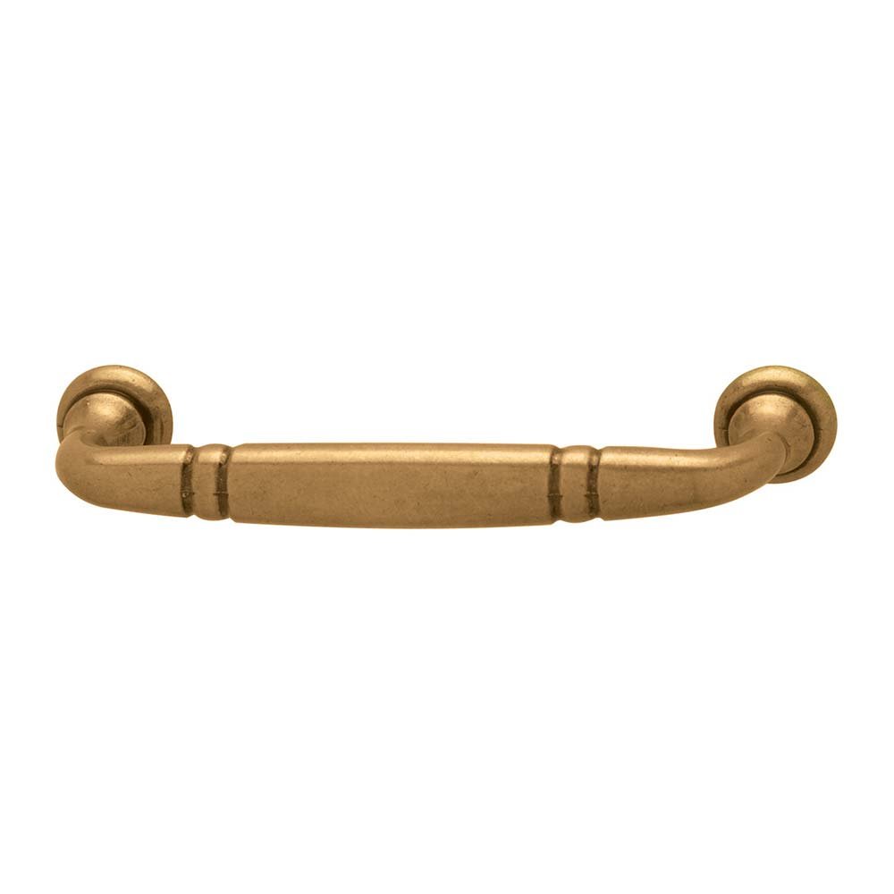 Pull 3 3/4" Centers Pull in Antique Brass