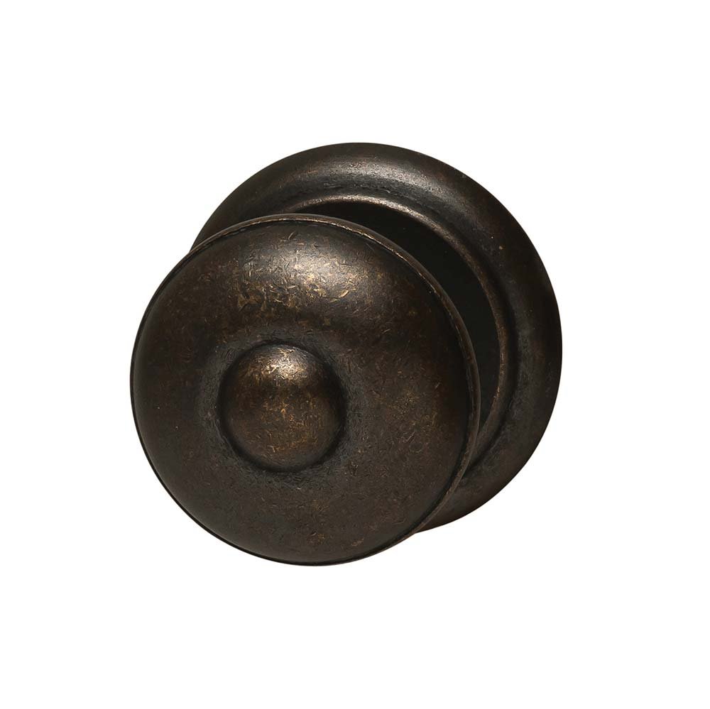 1 1/4" Diameter Knob in Antique Bronze