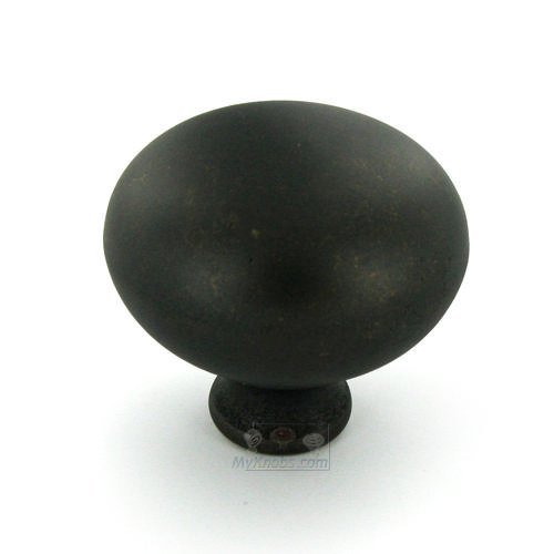 1 1/2" Diameter Hollow Knob in Dark Oil Rubbed Bronze