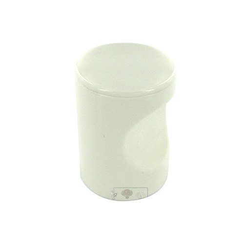 3/4" Diameter HEWI Nylon Knob in White