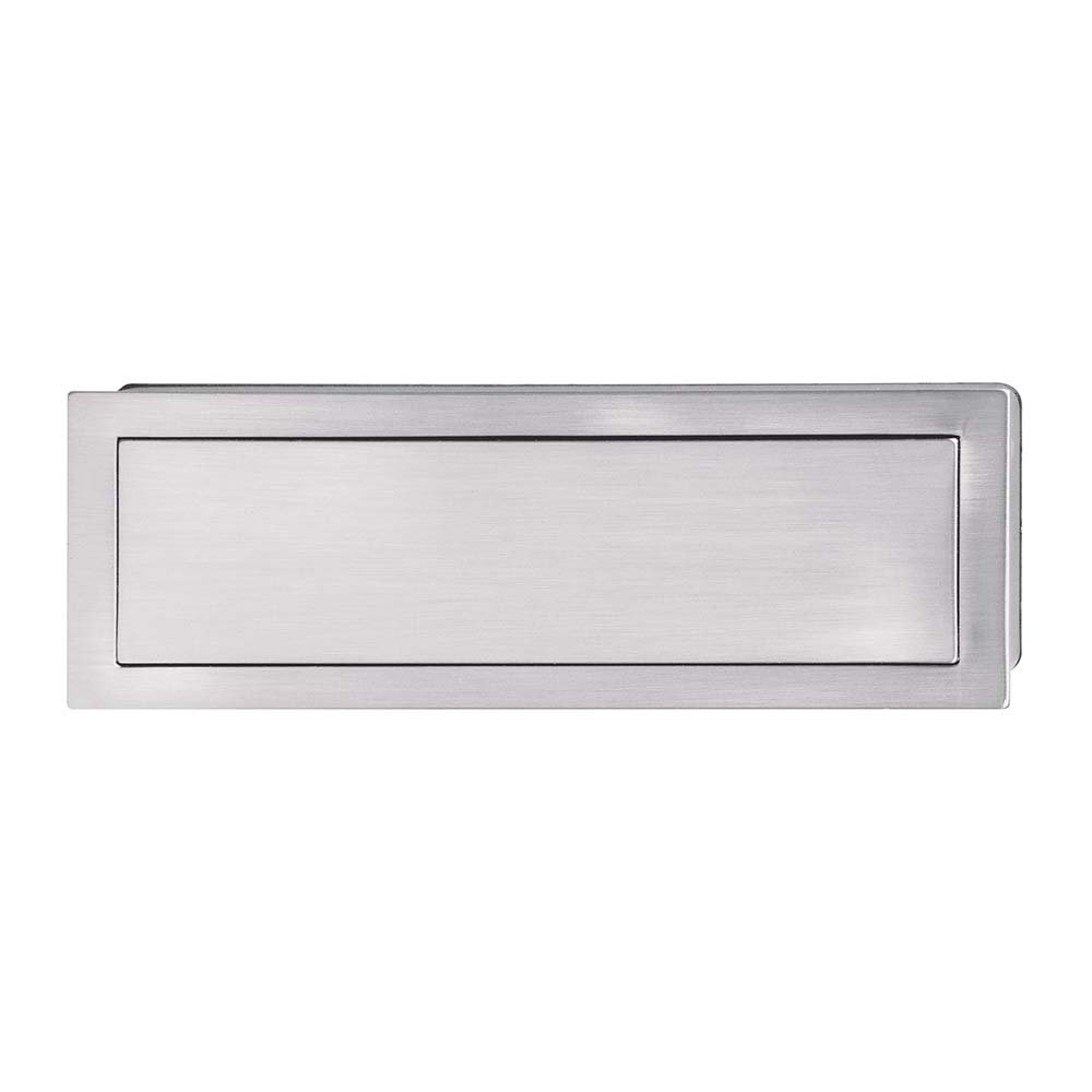 Mortise 5 3/4" Recessed Pull in Brushed Nickel