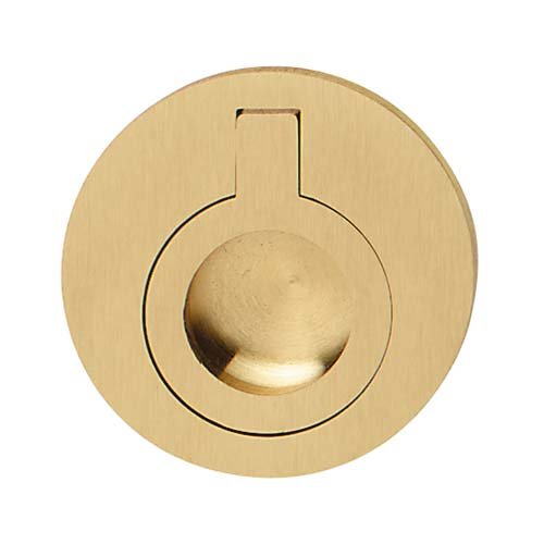 3/4" Recessed Pull in Brass Matte