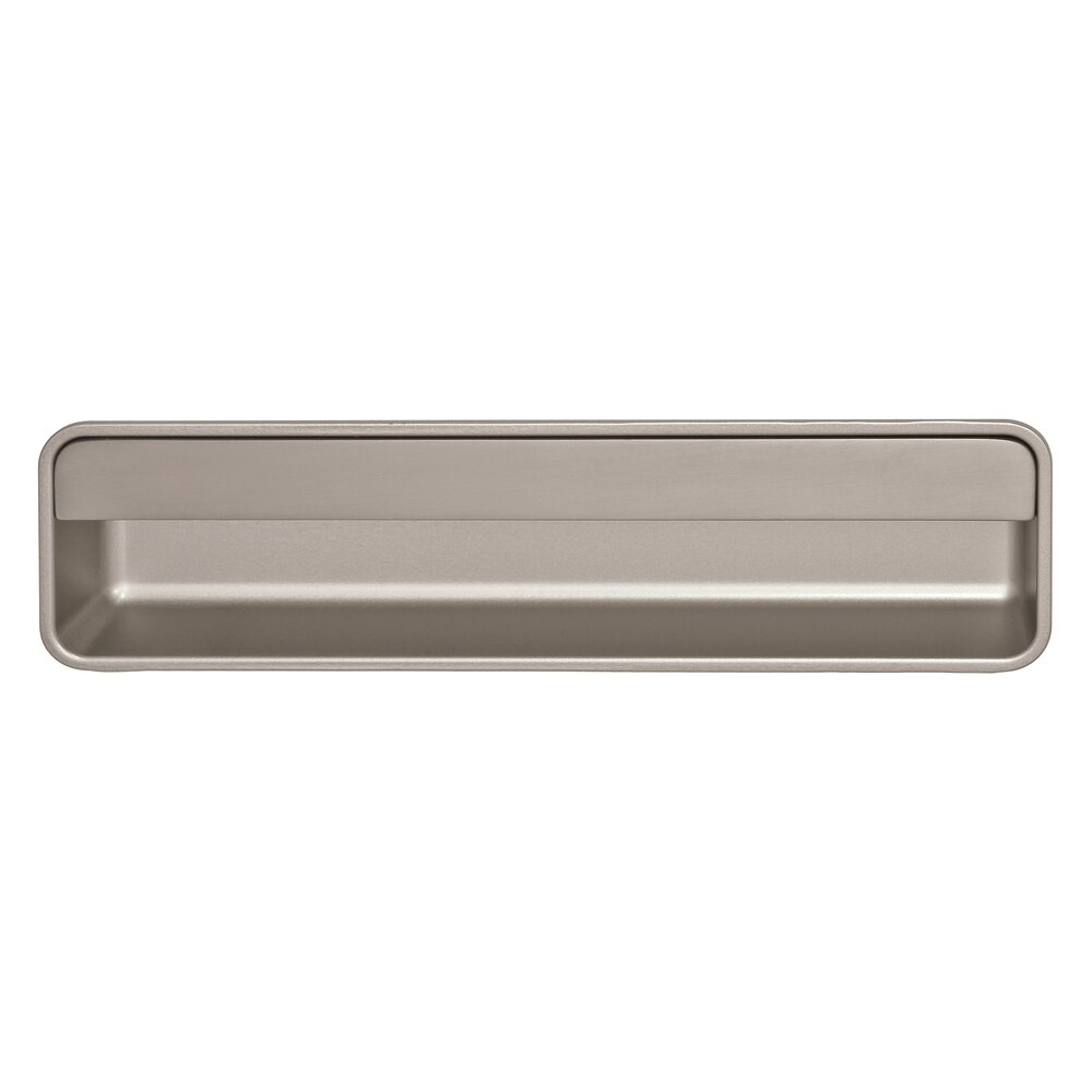 6-5/16" Centers Recessed Pull in Stainless Steel
