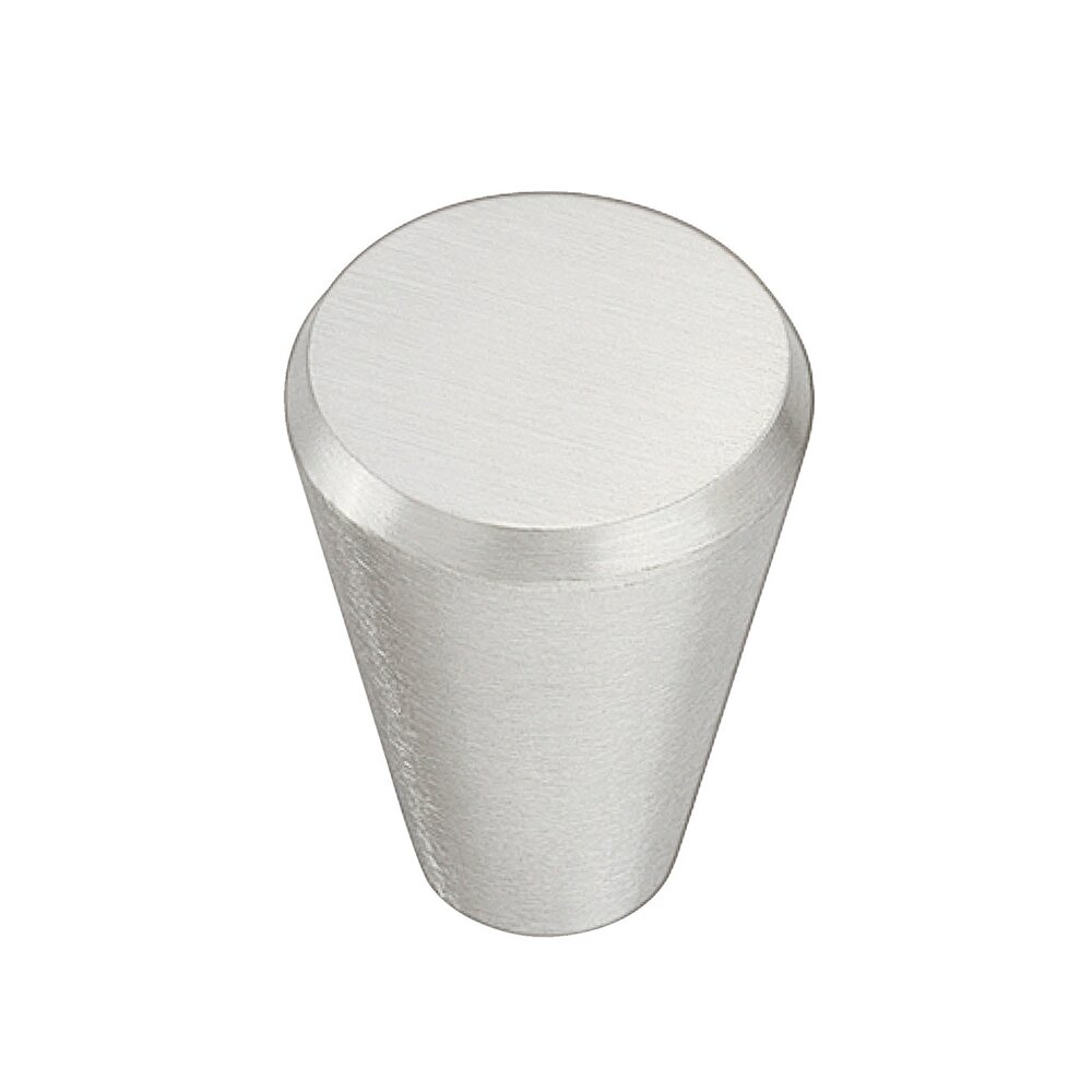13/16" Cone Knob in Stainless Steel