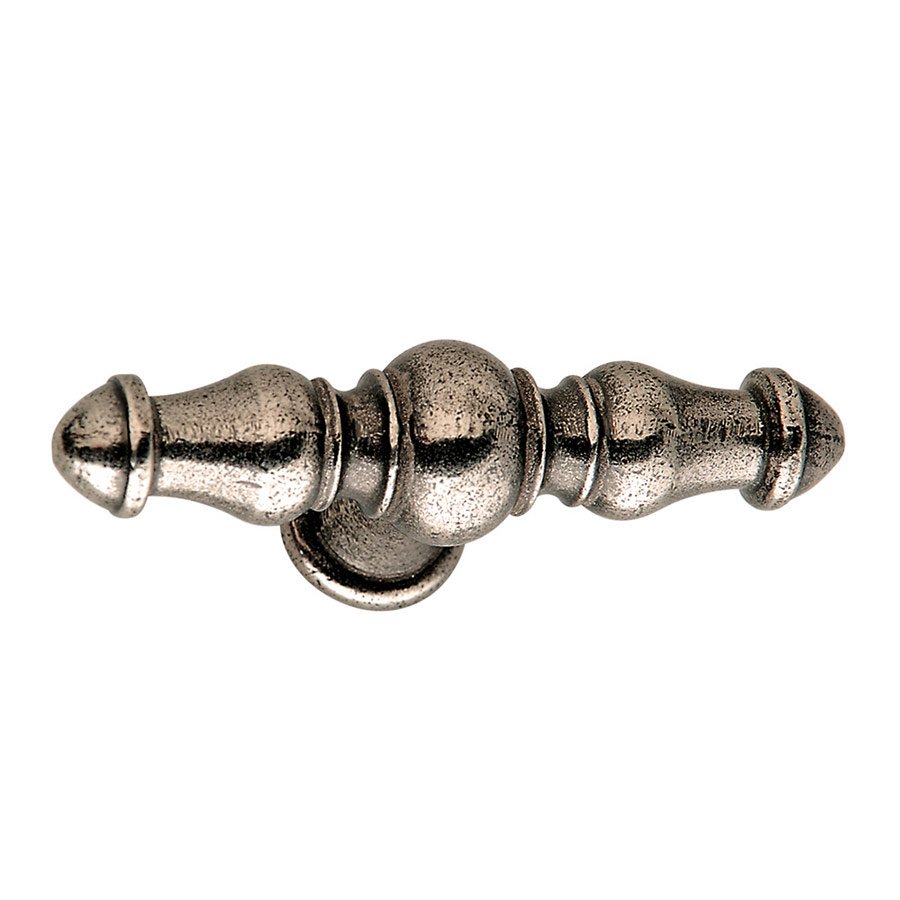 4 1/4" x 1 1/8" Large T Pull in Pewter