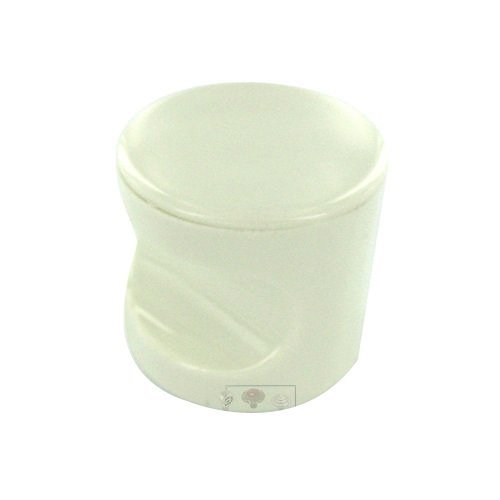 1 1/4" Diameter HEWI Nylon Knob in White