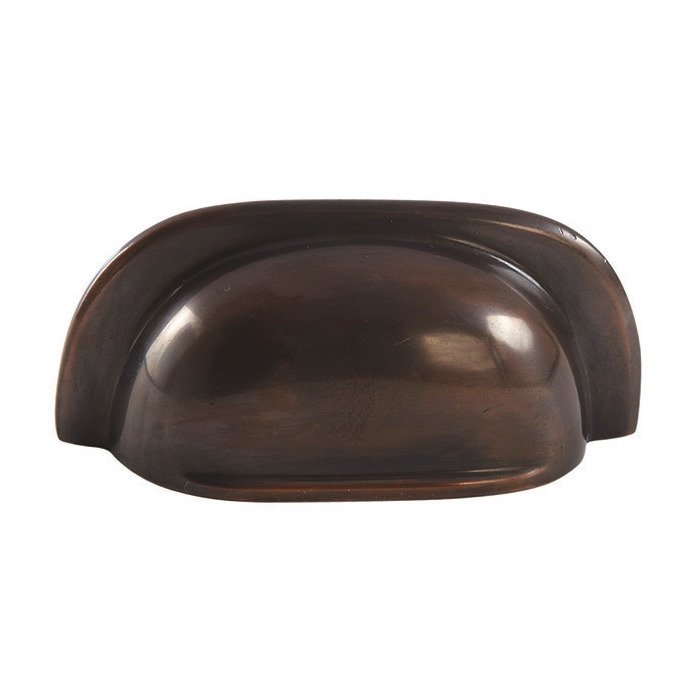 3 3/4" Centers Cup Pull in Oil Rubbed Bronze