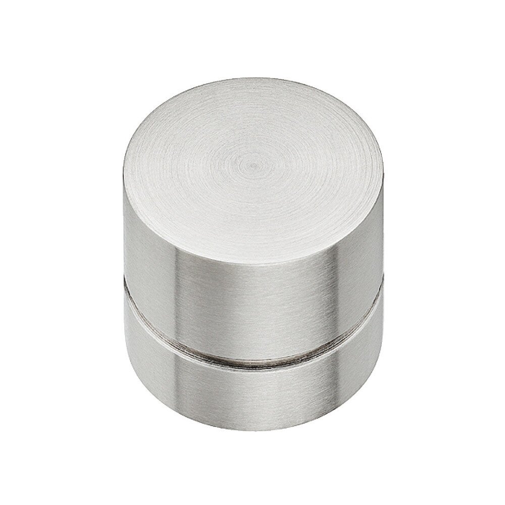 1 1/8" Diameter Knob in Stainless Steel