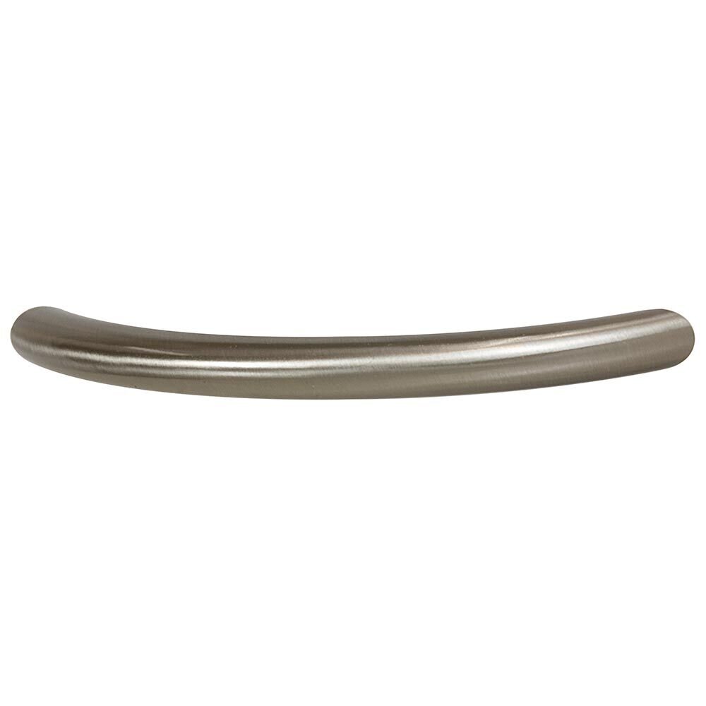 3 3/4" Centers Cresent Pull in Brushed Nickel