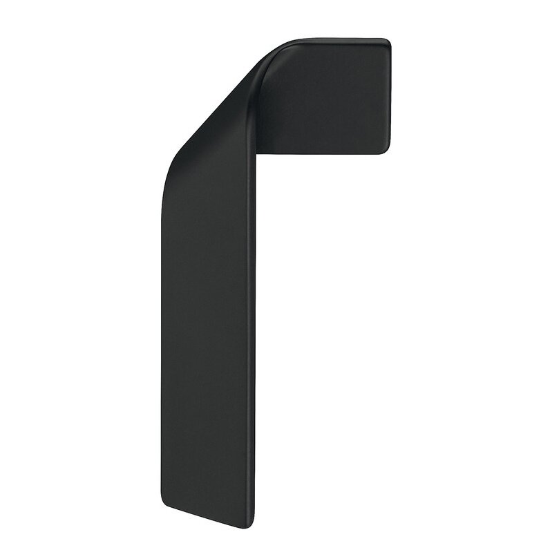 5/8" Centers Right Handed Handle in Matte Black
